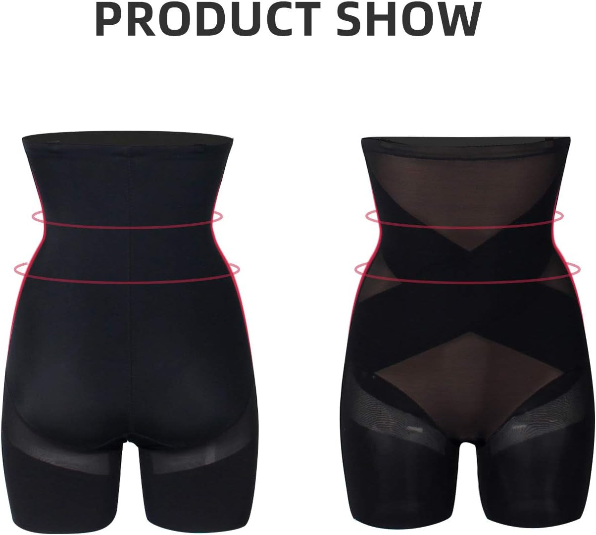 Shapewear for Women Tummy Control Panties High Waist Body Shaper Thigh Slimmer Shorts